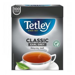 Herbata czarna Tetley Earl Grey 100 torebek